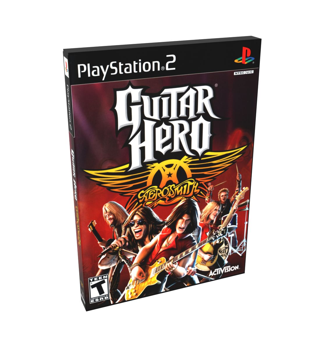 Guitar Hero Aerosmith | NTSC | Playstation 2 | PS2 | En | Reproduction Case and Booklet - NO GAME