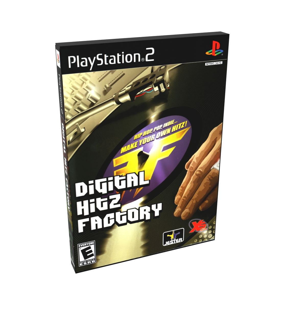 FunkMaster Flex&#39;s Digital Hitz Factory | NTSC | Playstation 2 | PS2 | En | Reproduction Case and Booklet - NO GAME