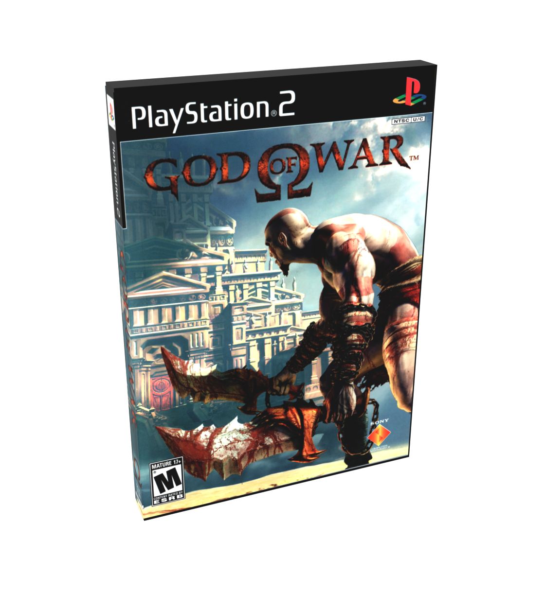 God of War | NTSC | Playstation 2 | PS2 | En | Reproduction Case and Booklet - NO GAME
