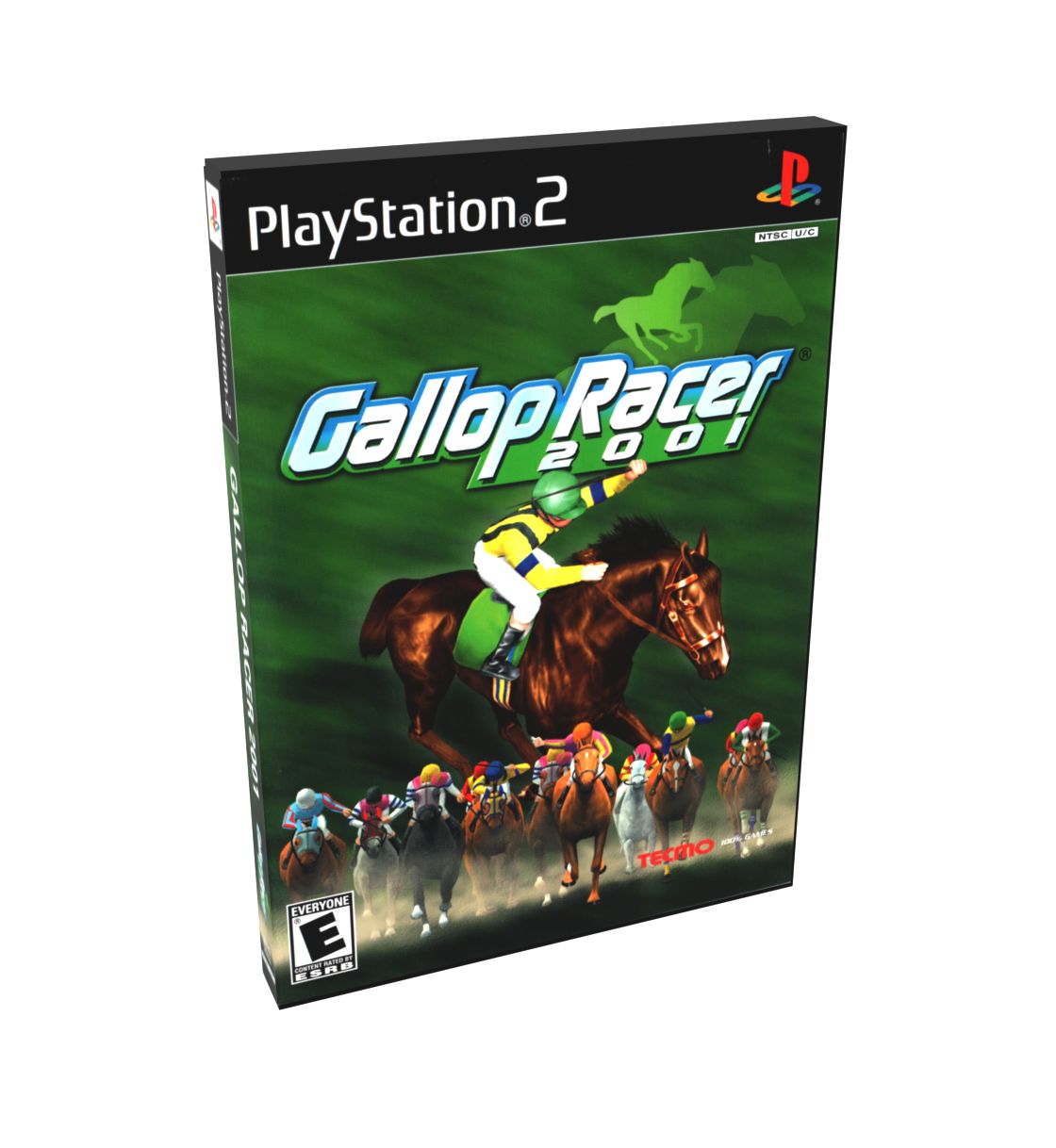 Gallop Racer 2001 | NTSC | Playstation 2 | PS2 | En | Reproduction Case and Booklet - NO GAME