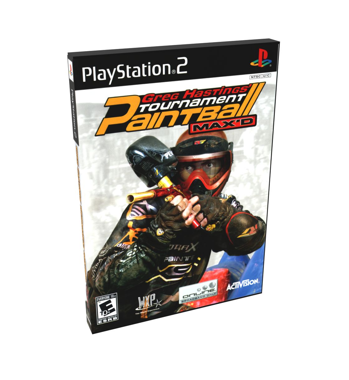 Greg Hastings Tournament Paintball Max&#39;d | NTSC | Playstation 2 | PS2 | En | Reproduction Case and Booklet - NO GAME