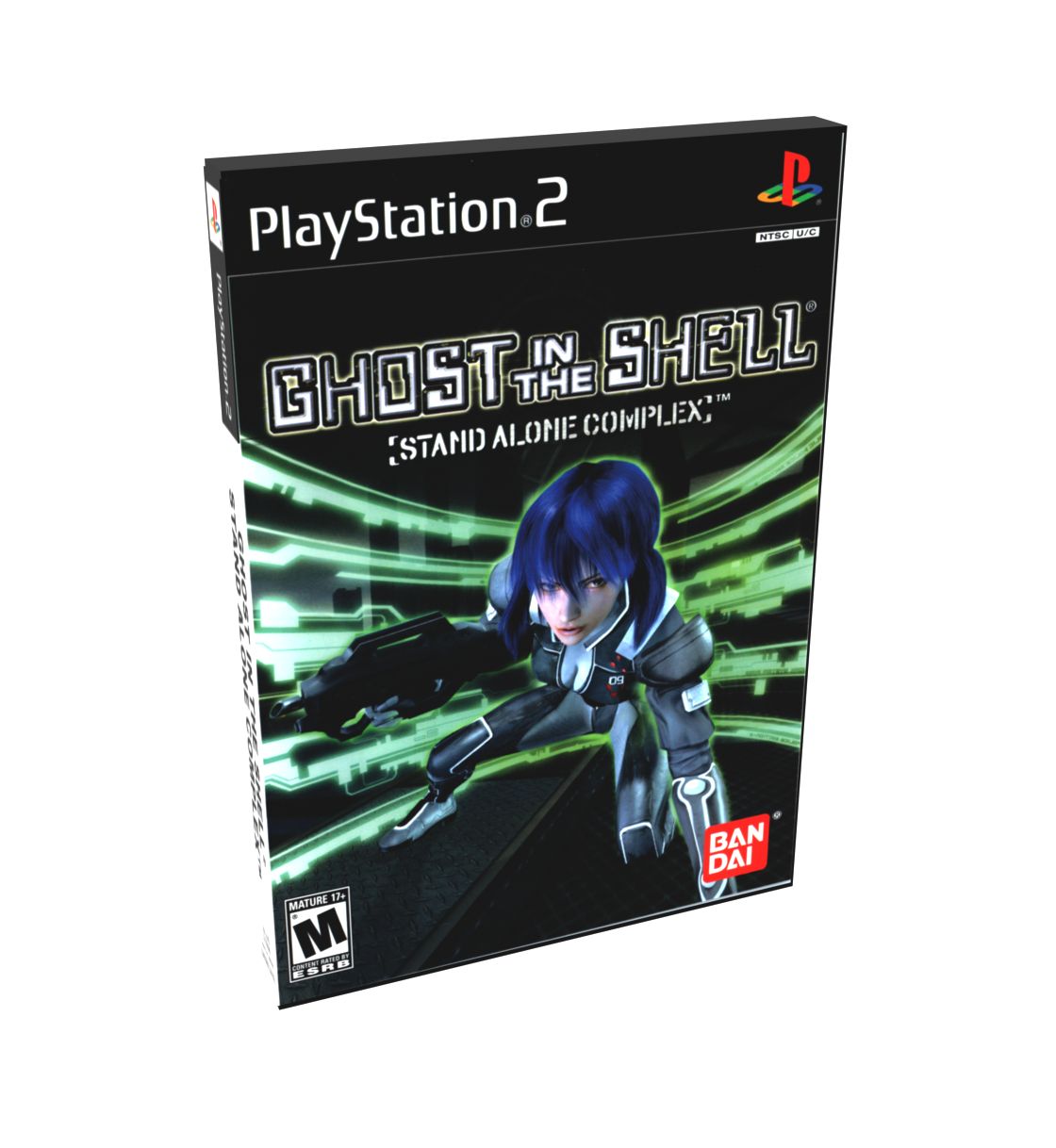 Ghost in the Shell Stand Alone Complex | NTSC | Playstation 2 | PS2 | En | Reproduction Case and Booklet - NO GAME