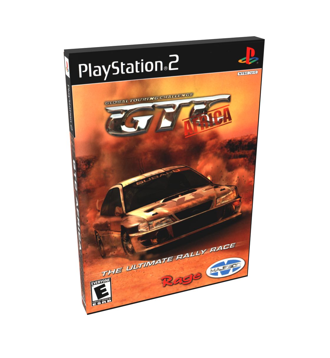 GTC Africa | NTSC | Playstation 2 | PS2 | En | Reproduction Case and Booklet - NO GAME