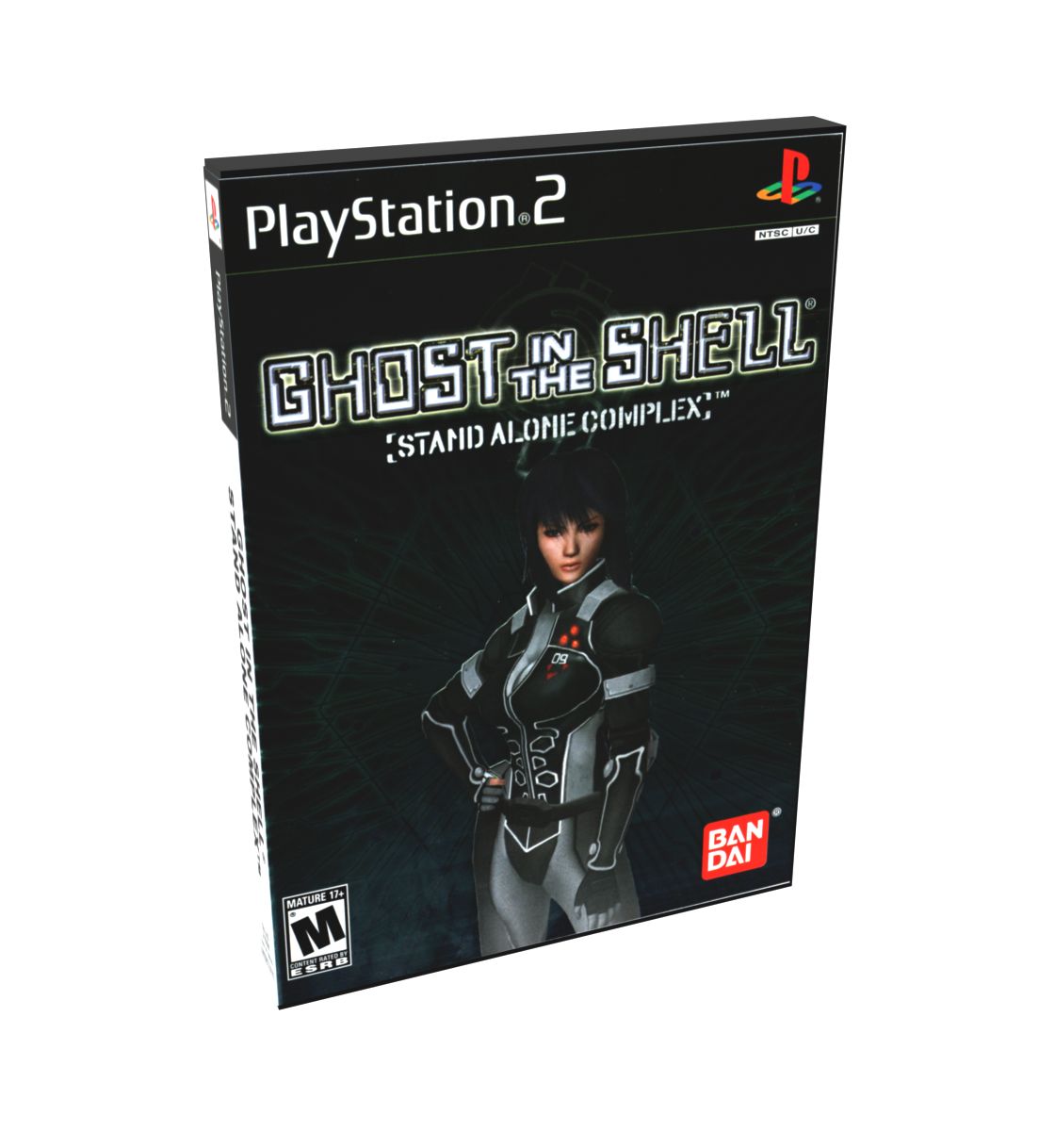 Ghost in the Shell Stand Alone Complex (inside) | NTSC | Playstation 2 | PS2 | En | Reproduction Case and Booklet - NO GAME