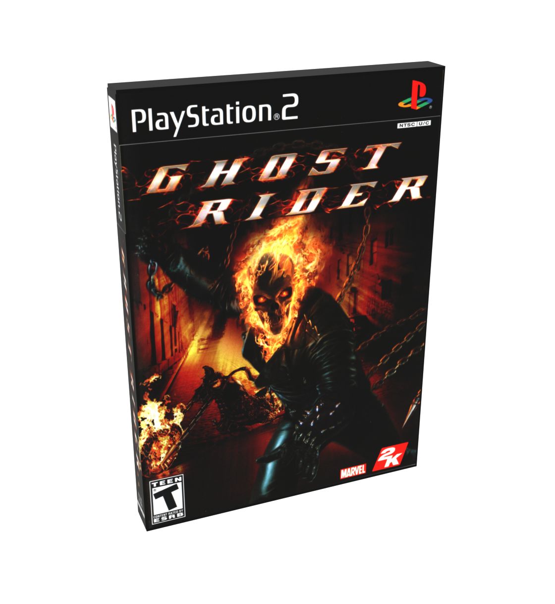 Ghost Rider (Comic Book) | NTSC | Playstation 2 | PS2 | En | Reproduction Case and Booklet - NO GAME
