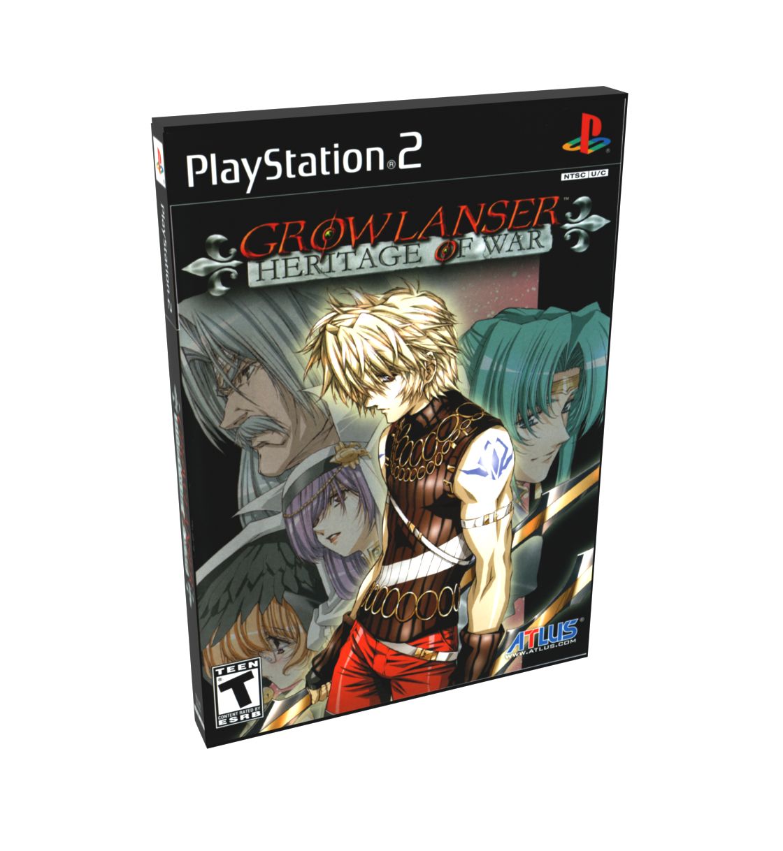 Growlanser Heritage of War | NTSC | Playstation 2 | PS2 | En | Reproduction Case and Booklet - NO GAME