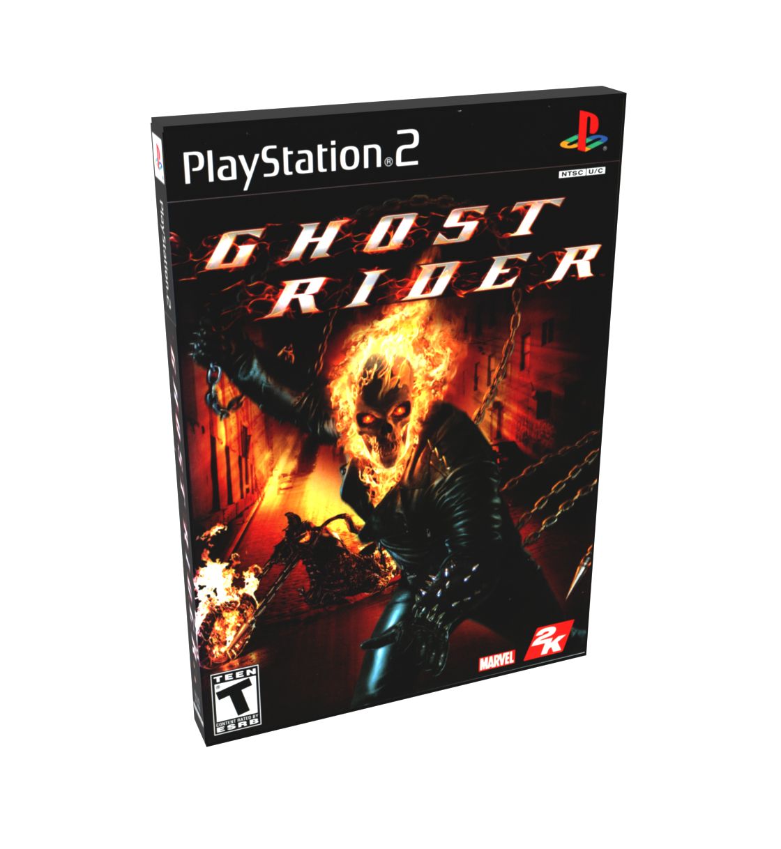 Ghost Rider | NTSC | Playstation 2 | PS2 | En | Reproduction Case and Booklet - NO GAME