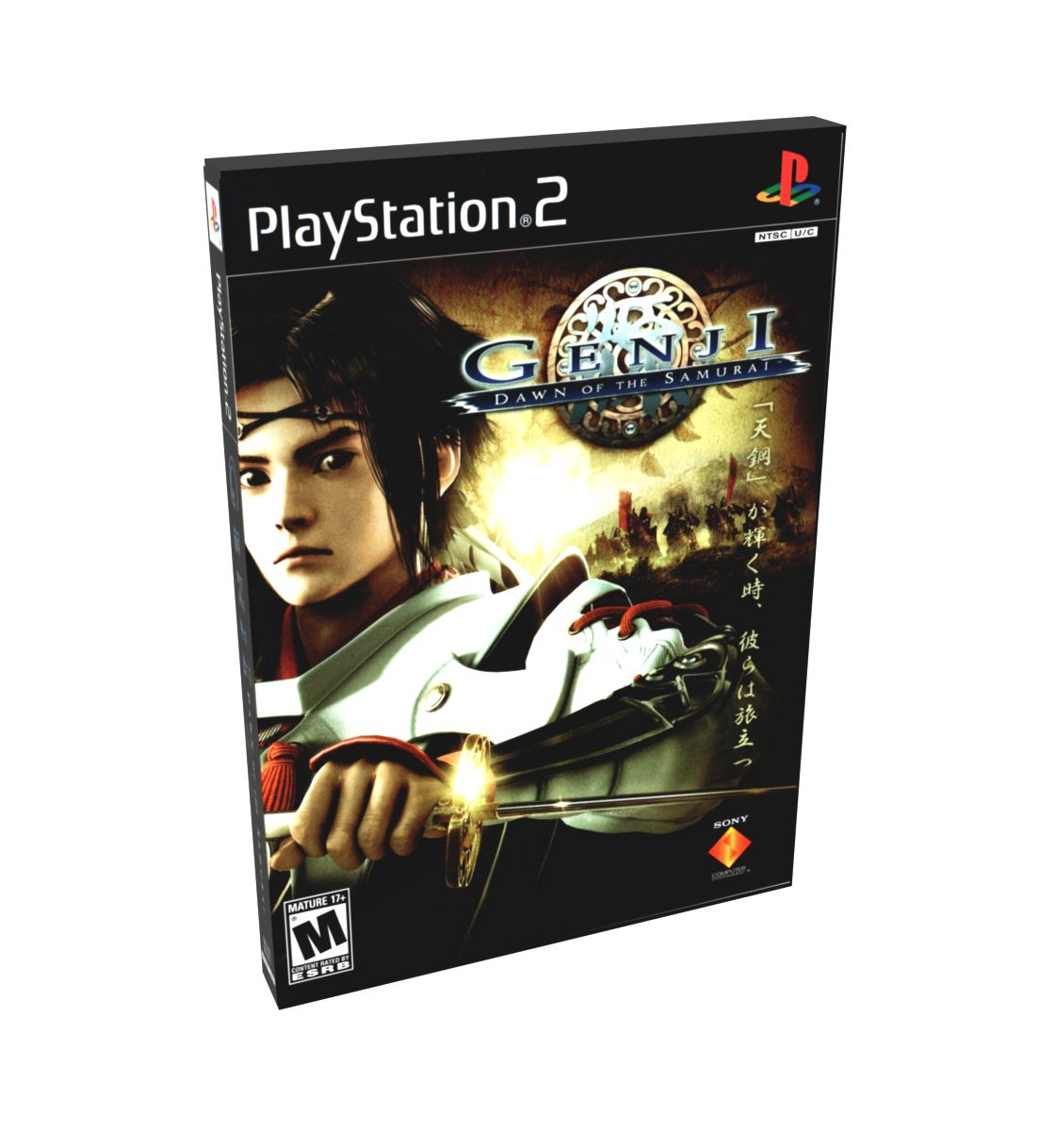 Genji Dawn of the Samurai | NTSC | Playstation 2 | PS2 | En | Reproduction Case and Booklet - NO GAME