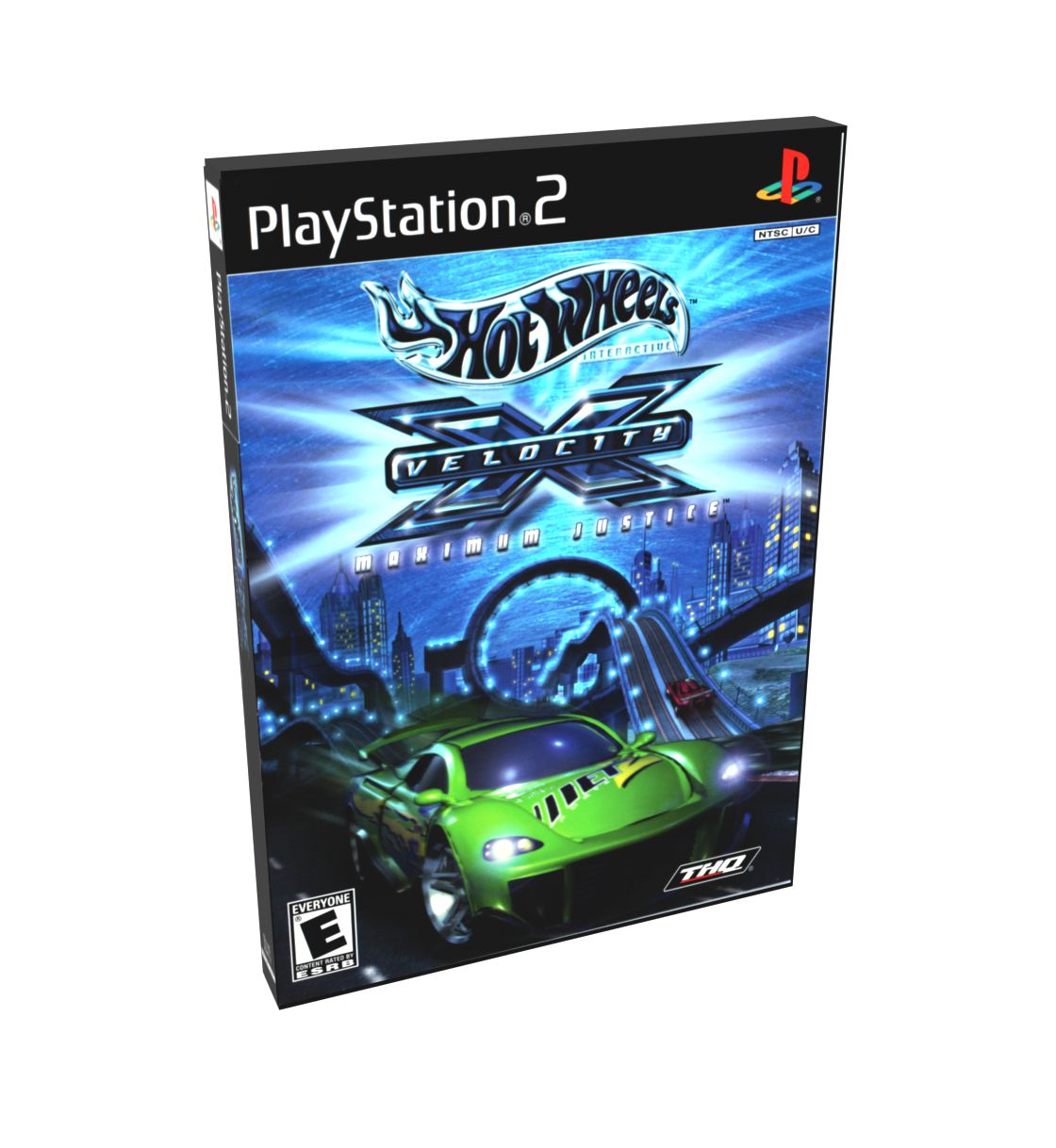 Hot Wheels Velocity X | NTSC | Playstation 2 | PS2 | En | Reproduction Case and Booklet - NO GAME