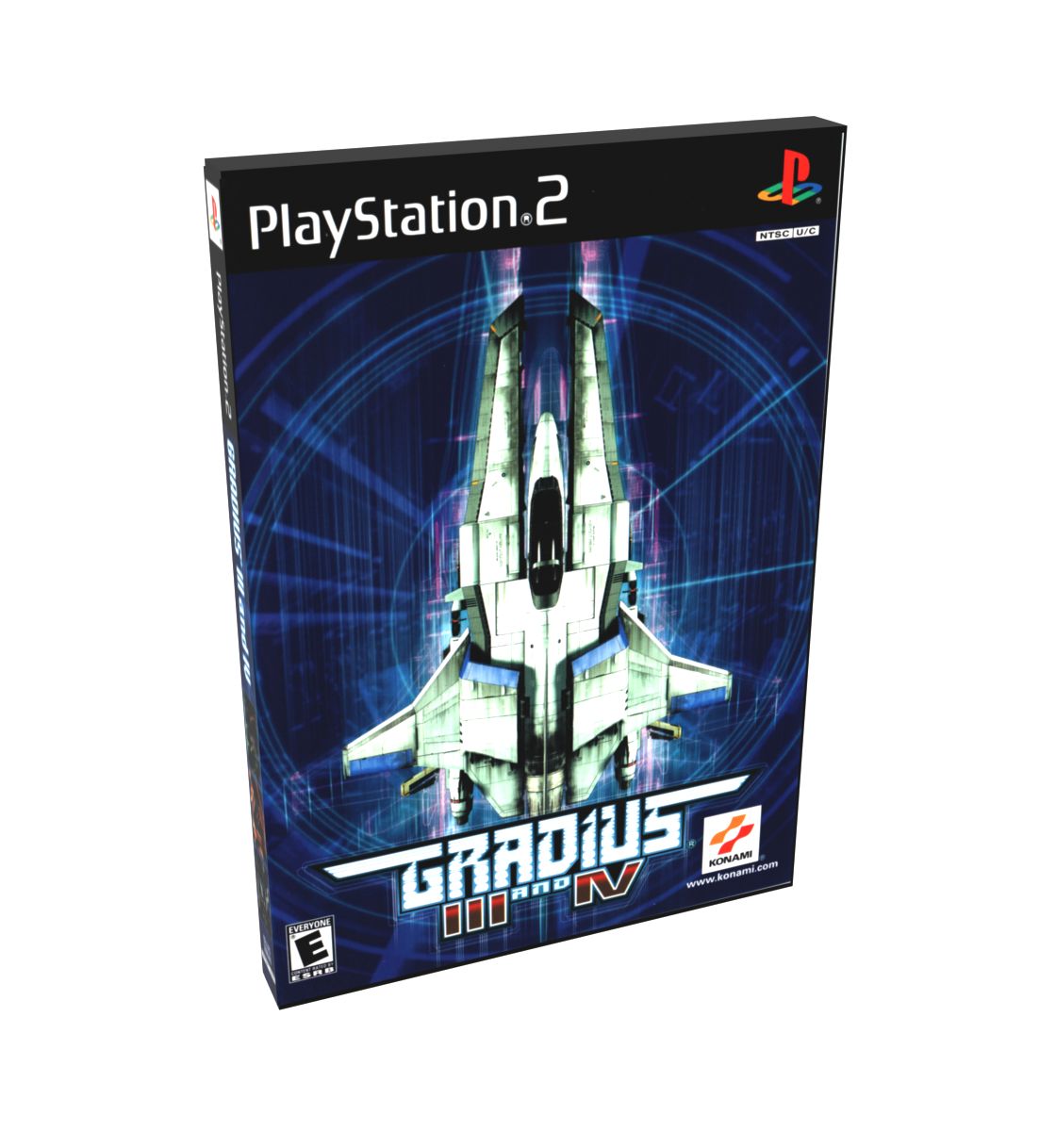 Gradius III and IV | NTSC | Playstation 2 | PS2 | En | Reproduction Case and Booklet - NO GAME