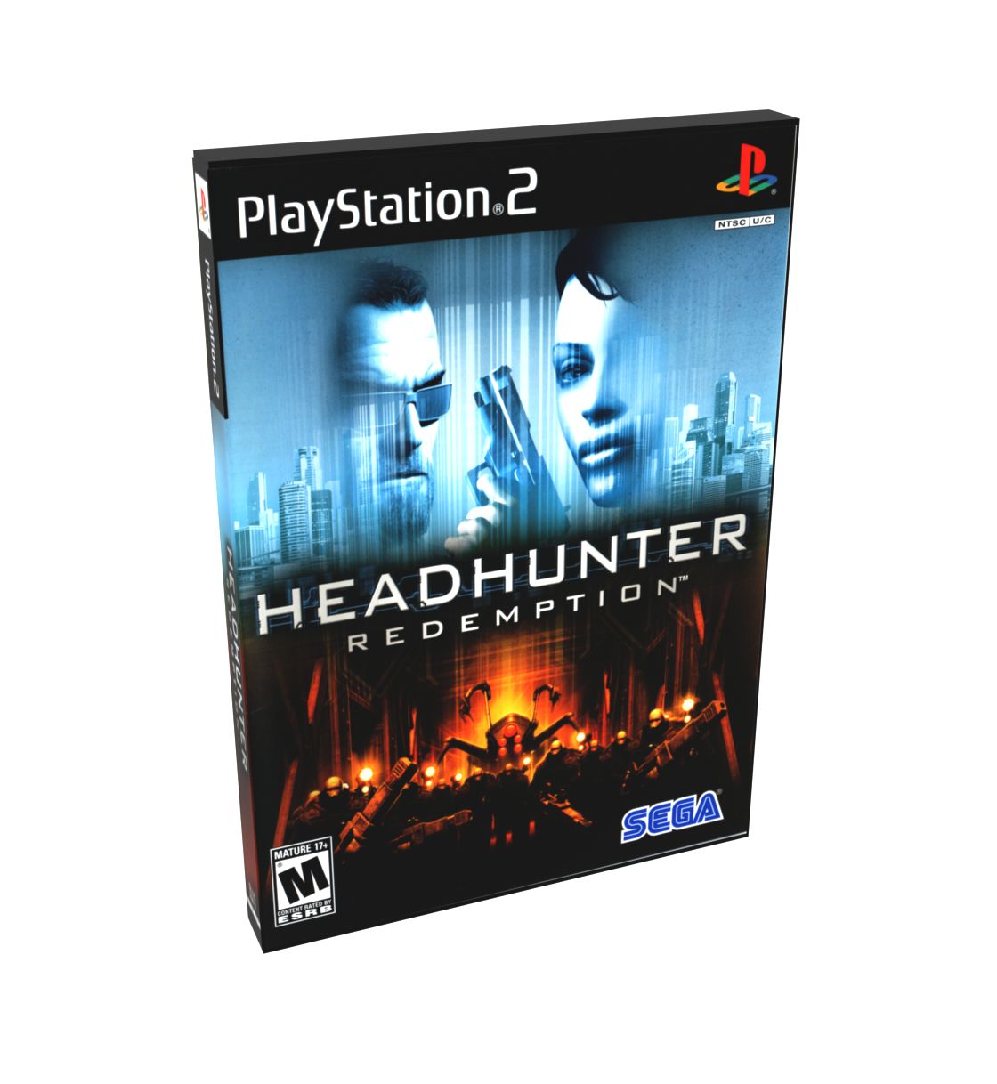 Headhunter Redemption | NTSC | Playstation 2 | PS2 | En | Reproduction Case and Booklet - NO GAME