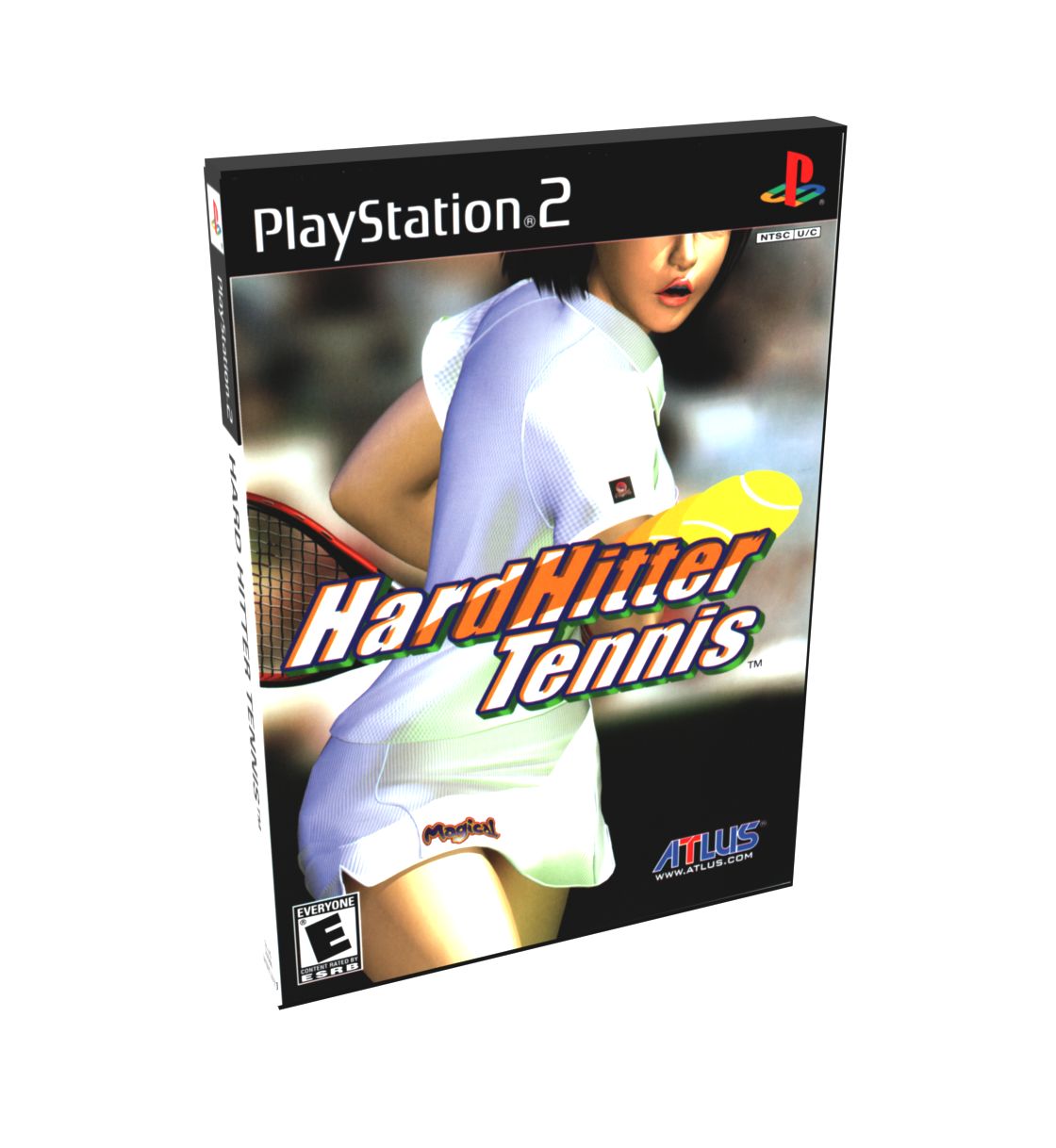 HardHitter Tennis | NTSC | Playstation 2 | PS2 | En | Reproduction Case and Booklet - NO GAME