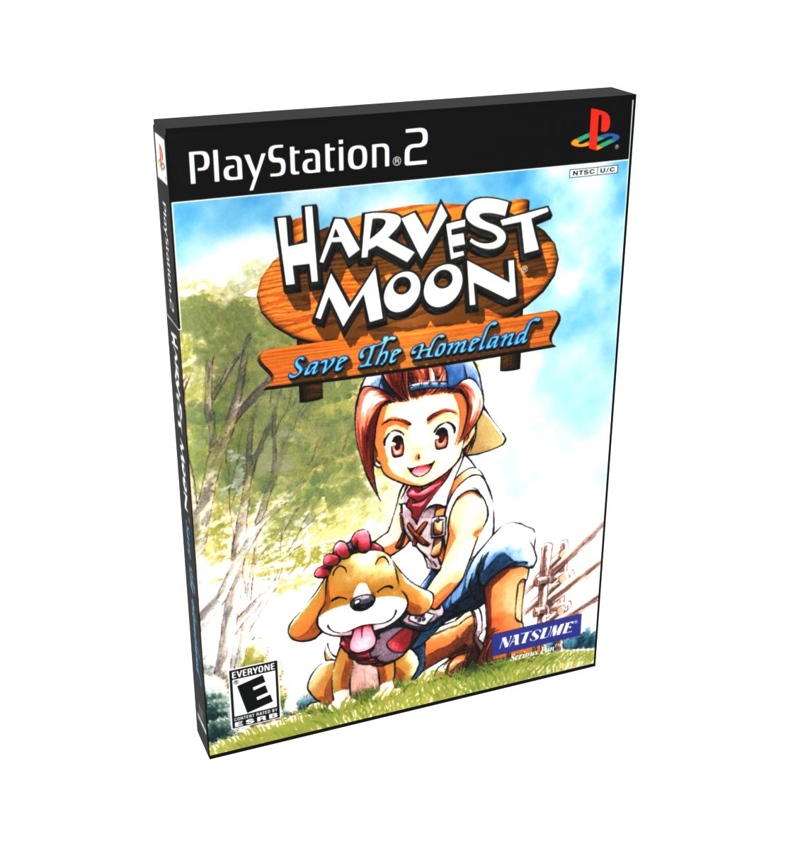 Harvest Moon Save the Homeland | NTSC | Playstation 2 | PS2 | En | Reproduction Case and Booklet - NO GAME