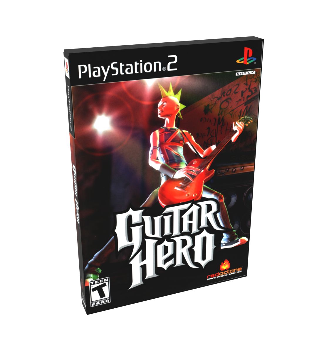Guitar Hero | NTSC | Playstation 2 | PS2 | En | Reproduction Case and Booklet - NO GAME