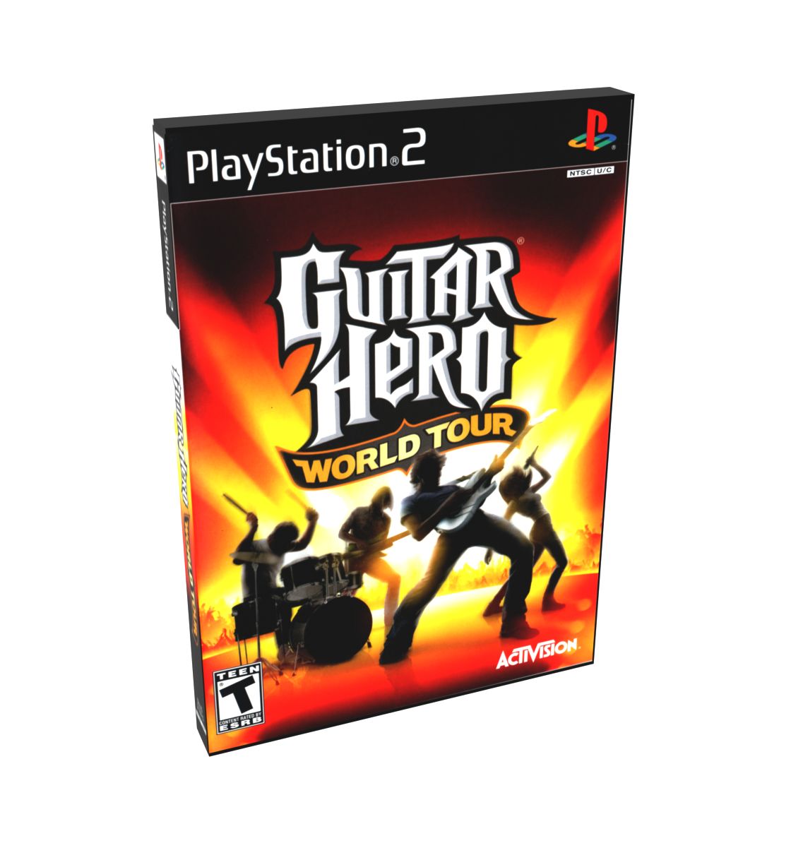 Guitar Hero World Tour (NFR) | NTSC | Playstation 2 | PS2 | En | Reproduction Case and Booklet - NO GAME