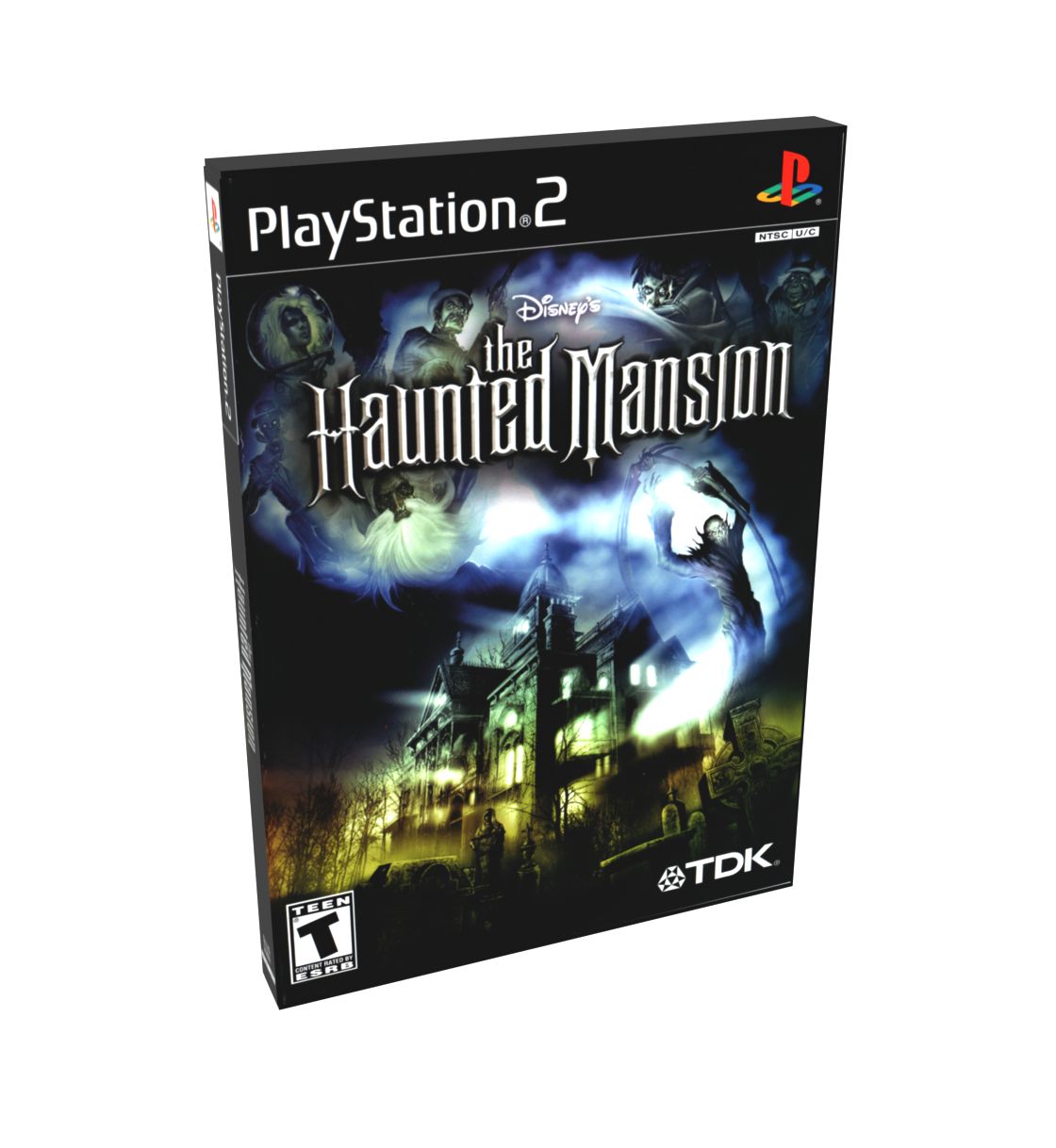 Haunted Mansion, The (Disney&#39;s) | NTSC | Playstation 2 | PS2 | En | Reproduction Case and Booklet - NO GAME
