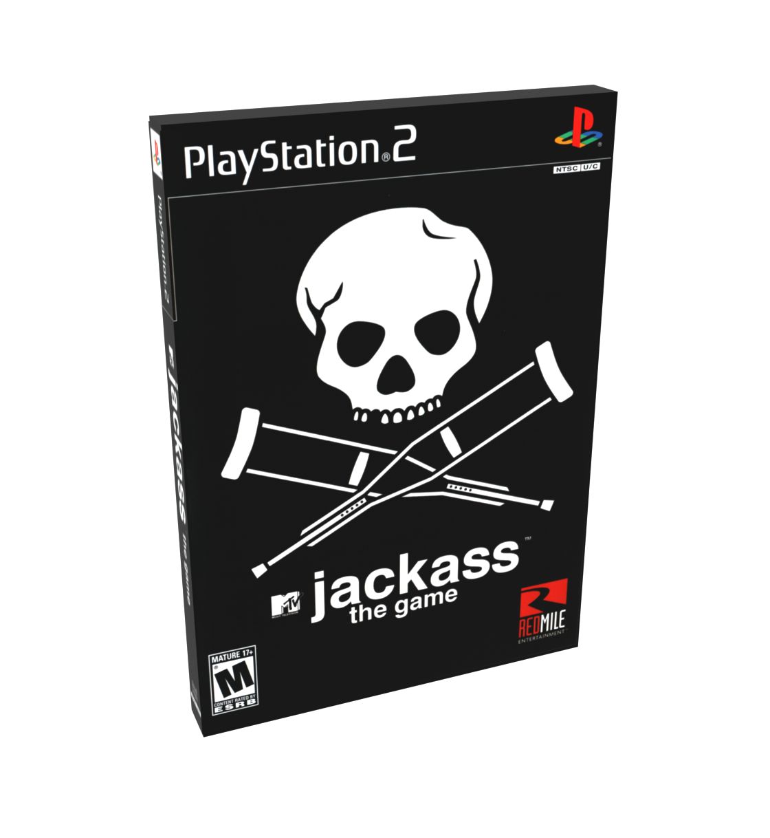 Jackass The Game | NTSC | Playstation 2 | PS2 | En | Reproduction Case and Booklet - NO GAME