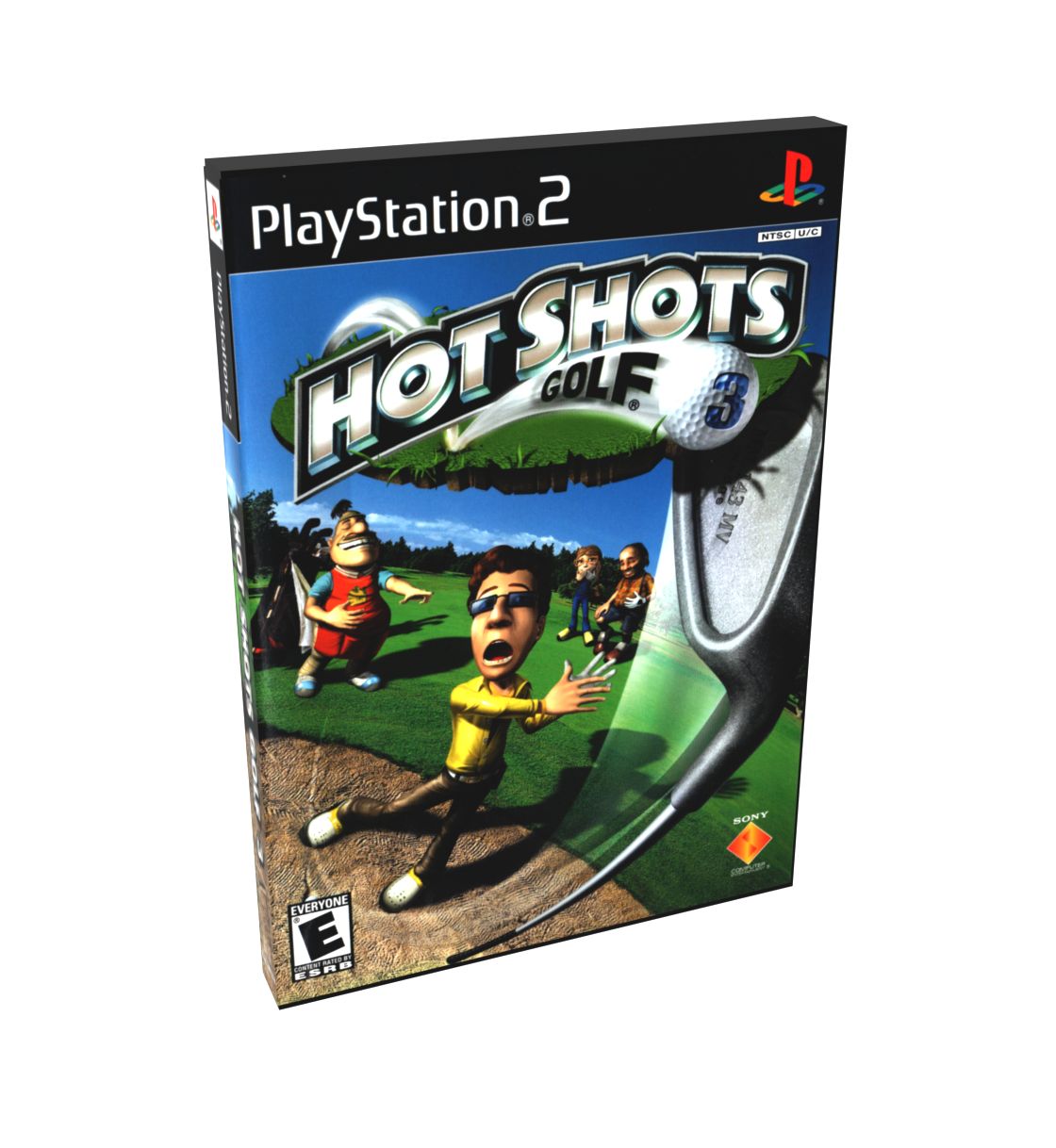 Hot Shots Golf 3 | NTSC | Playstation 2 | PS2 | En | Reproduction Case and Booklet - NO GAME