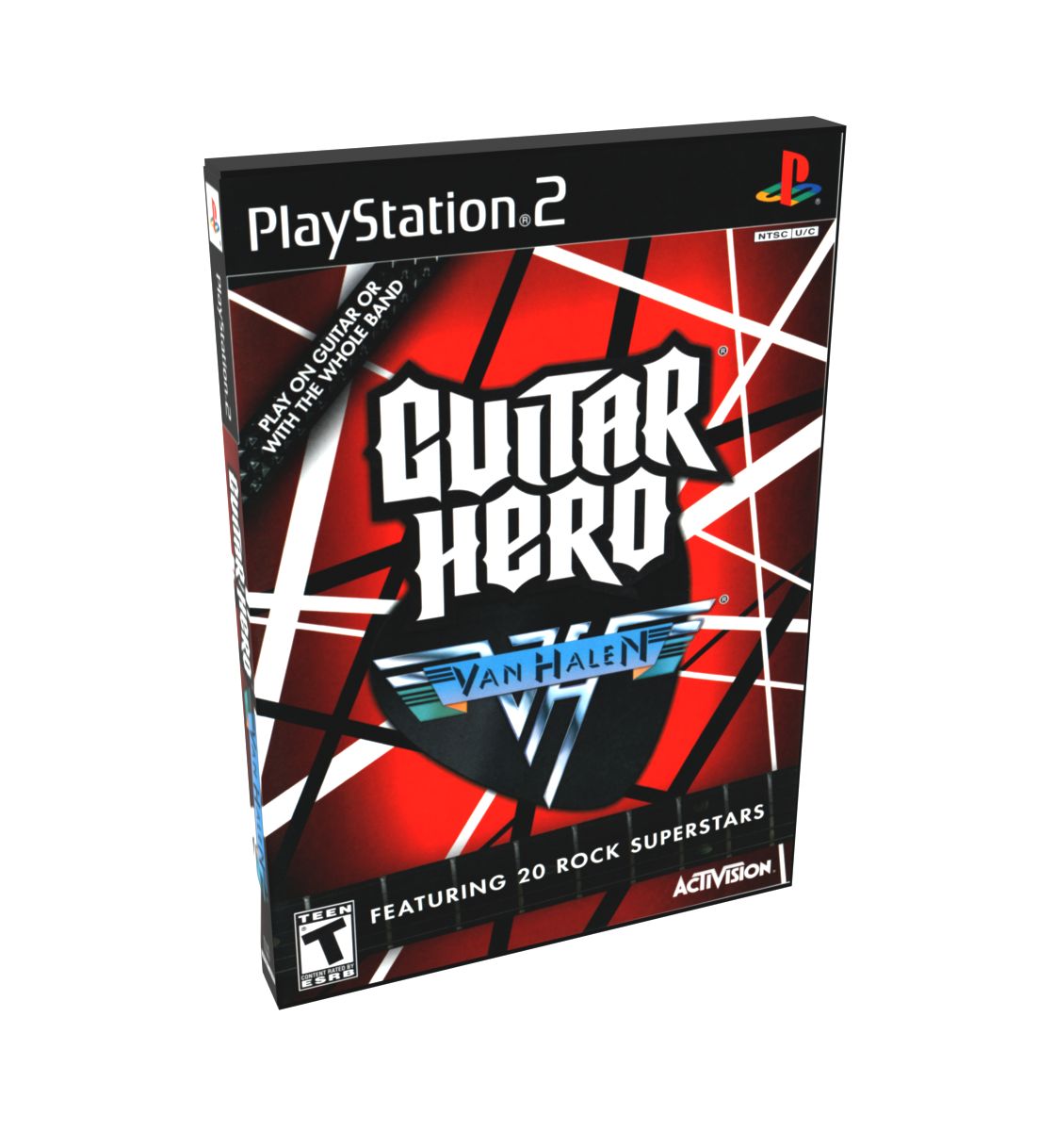Guitar Hero Van Halen | NTSC | Playstation 2 | PS2 | En | Reproduction Case and Booklet - NO GAME