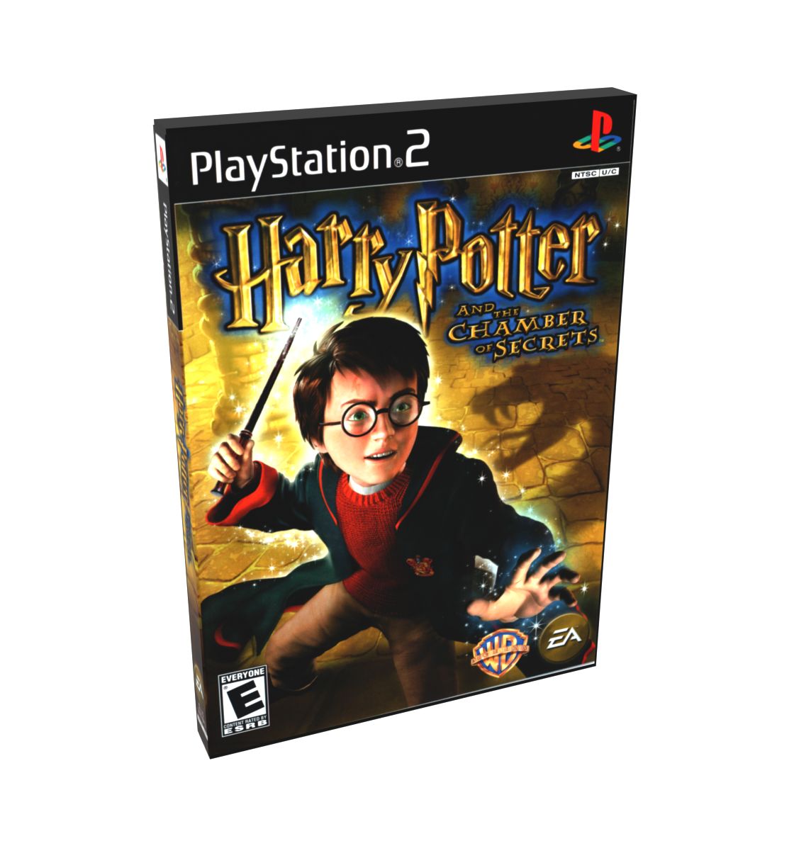 Harry Potter and the Chamber of Secrets (Harry Potter Collection multi) | NTSC | Playstation 2 | PS2 | En | Reproduction Case and Booklet - NO GAME