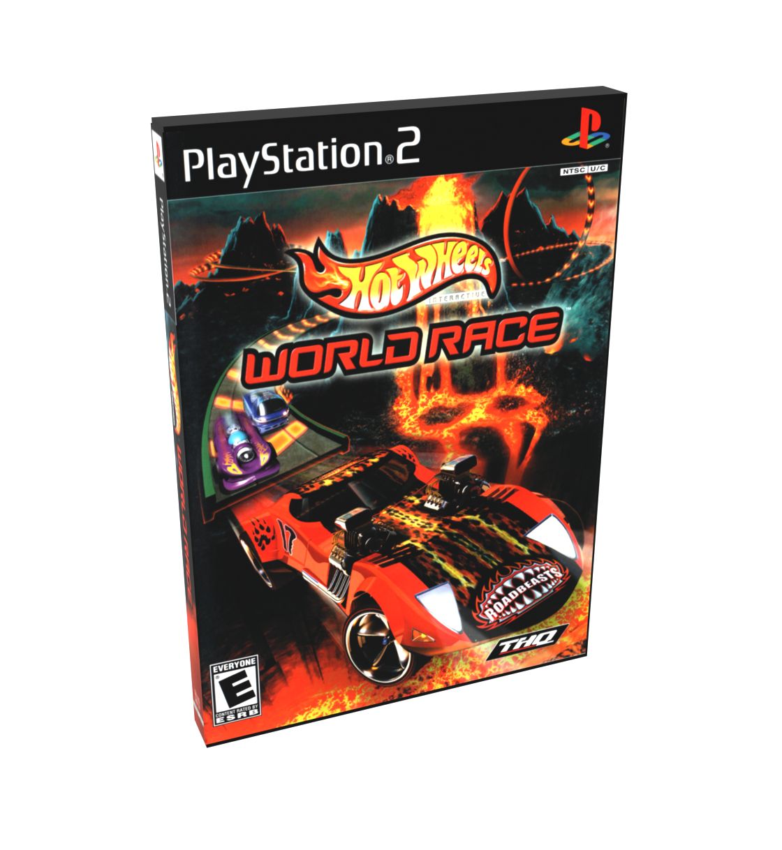 Hot Wheels World Race | NTSC | Playstation 2 | PS2 | En | Reproduction Case and Booklet - NO GAME