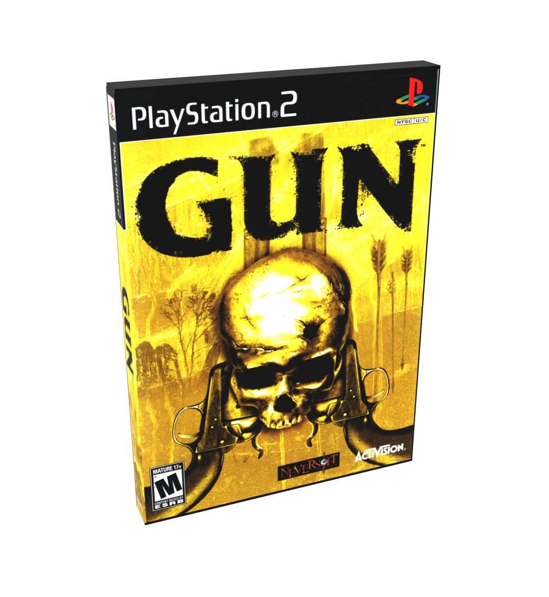 Gun | NTSC | Playstation 2 | PS2 | En | Reproduction Case and Booklet - NO GAME