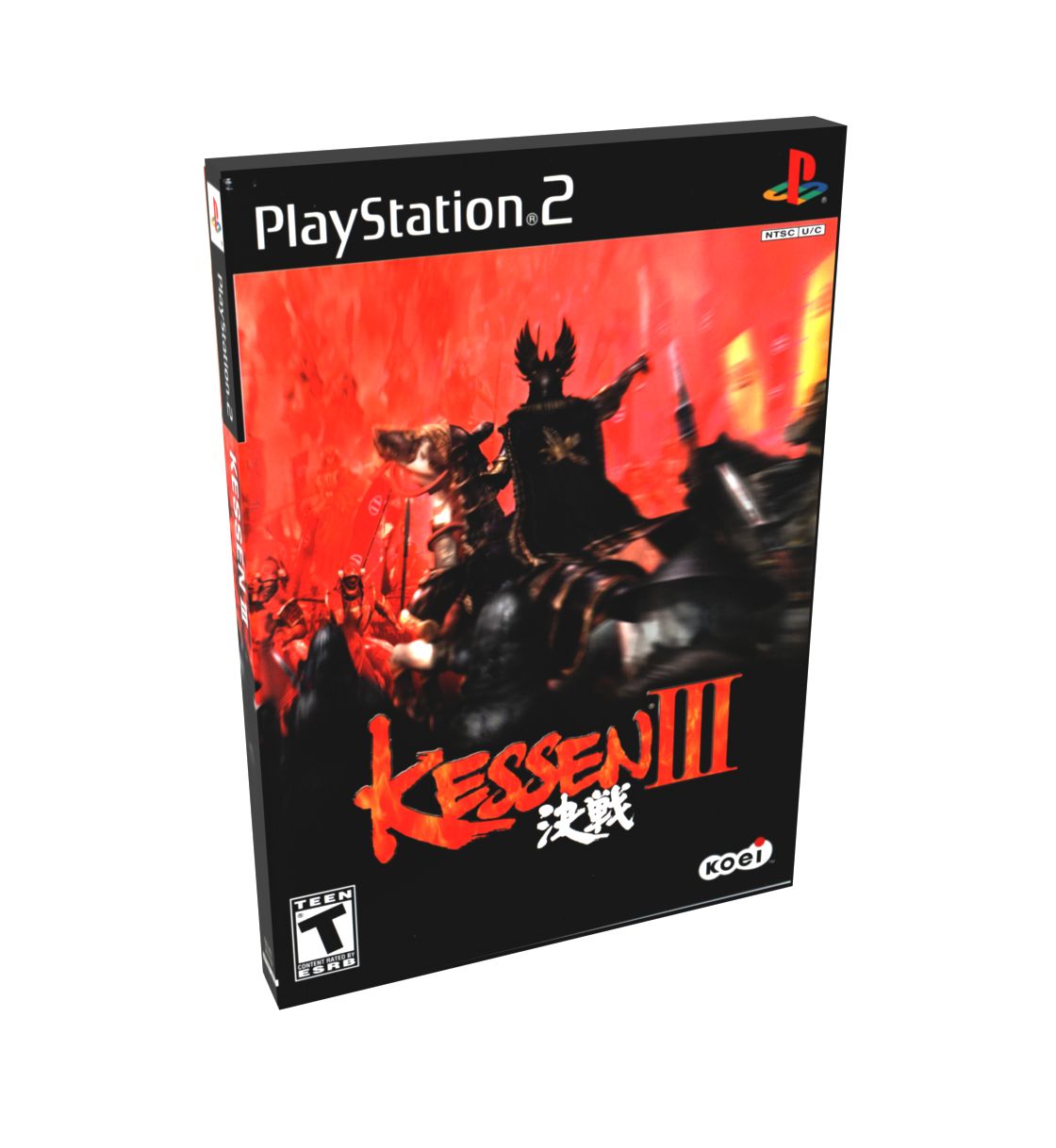 Kessen III | NTSC | Playstation 2 | PS2 | En | Reproduction Case and Booklet - NO GAME