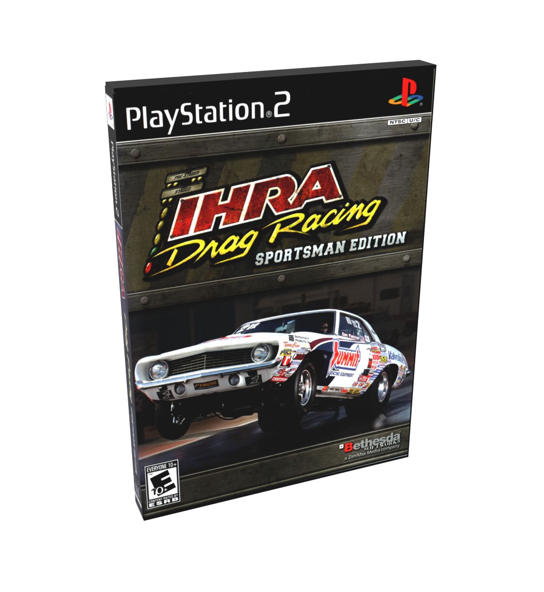 IHRA Drag Racing Sportsman Edition | NTSC | Playstation 2 | PS2 | En | Reproduction Case and Booklet - NO GAME