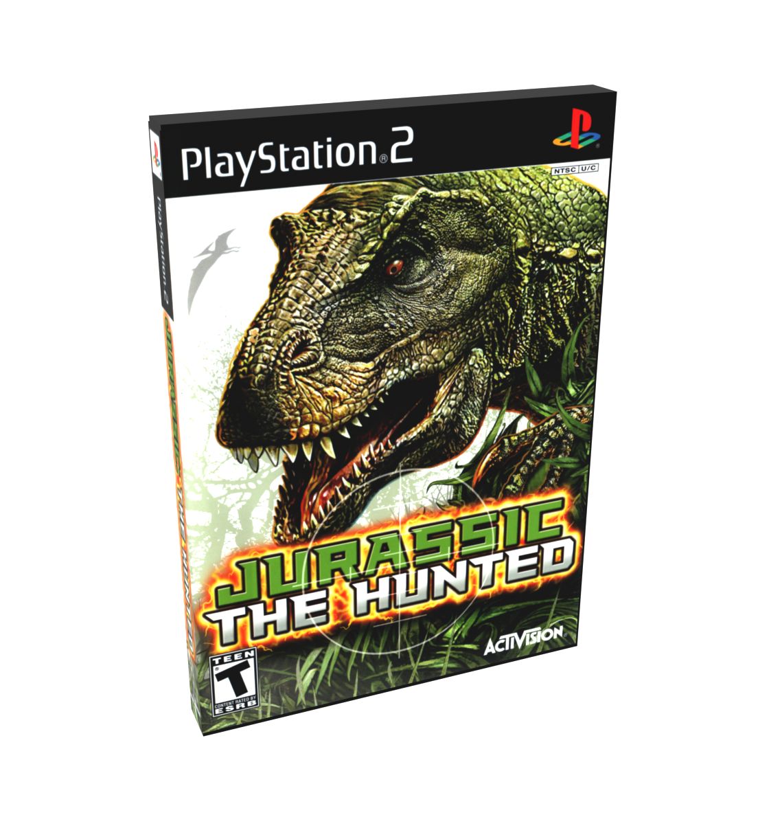 Jurassic The Hunted | NTSC | Playstation 2 | PS2 | En | Reproduction Case and Booklet - NO GAME