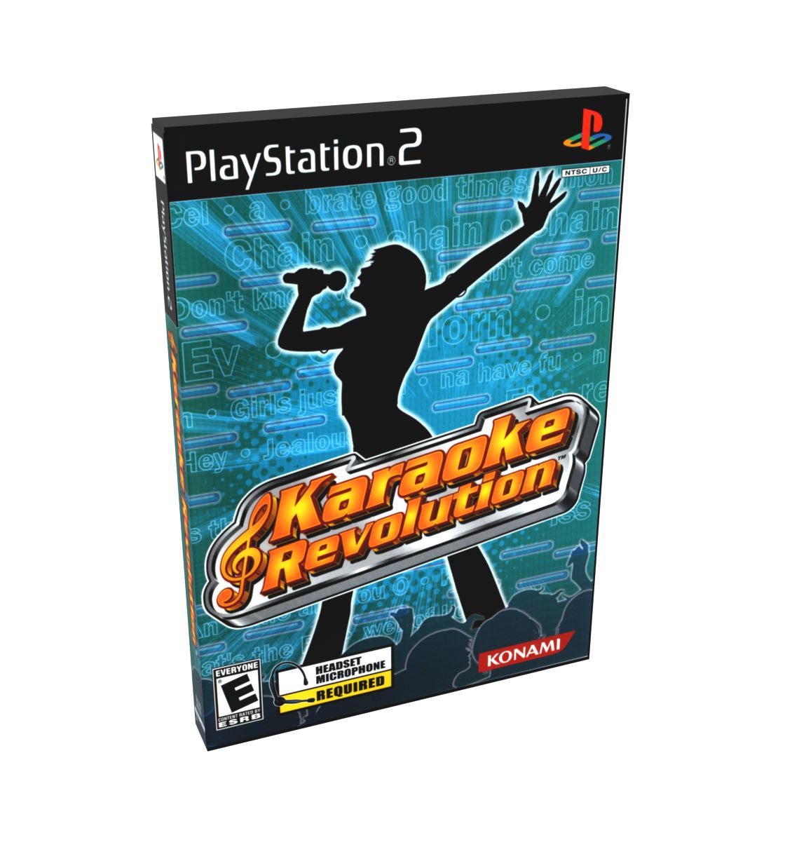 Karaoke Revolution | NTSC | Playstation 2 | PS2 | En | Reproduction Case and Booklet - NO GAME