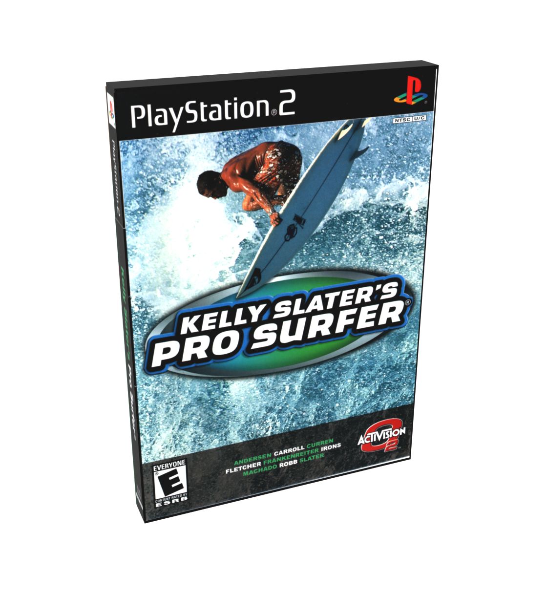 Kelly Slater&#39;s Pro Surfer | NTSC | Playstation 2 | PS2 | En | Reproduction Case and Booklet - NO GAME