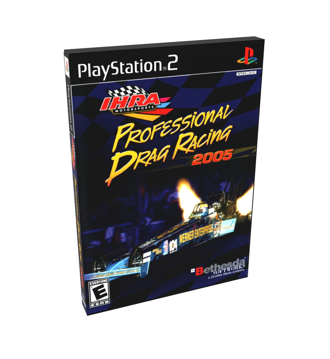 IHRA Professional Drag Racing 2005 | NTSC | Playstation 2 | PS2 | En | Reproduction Case and Booklet - NO GAME