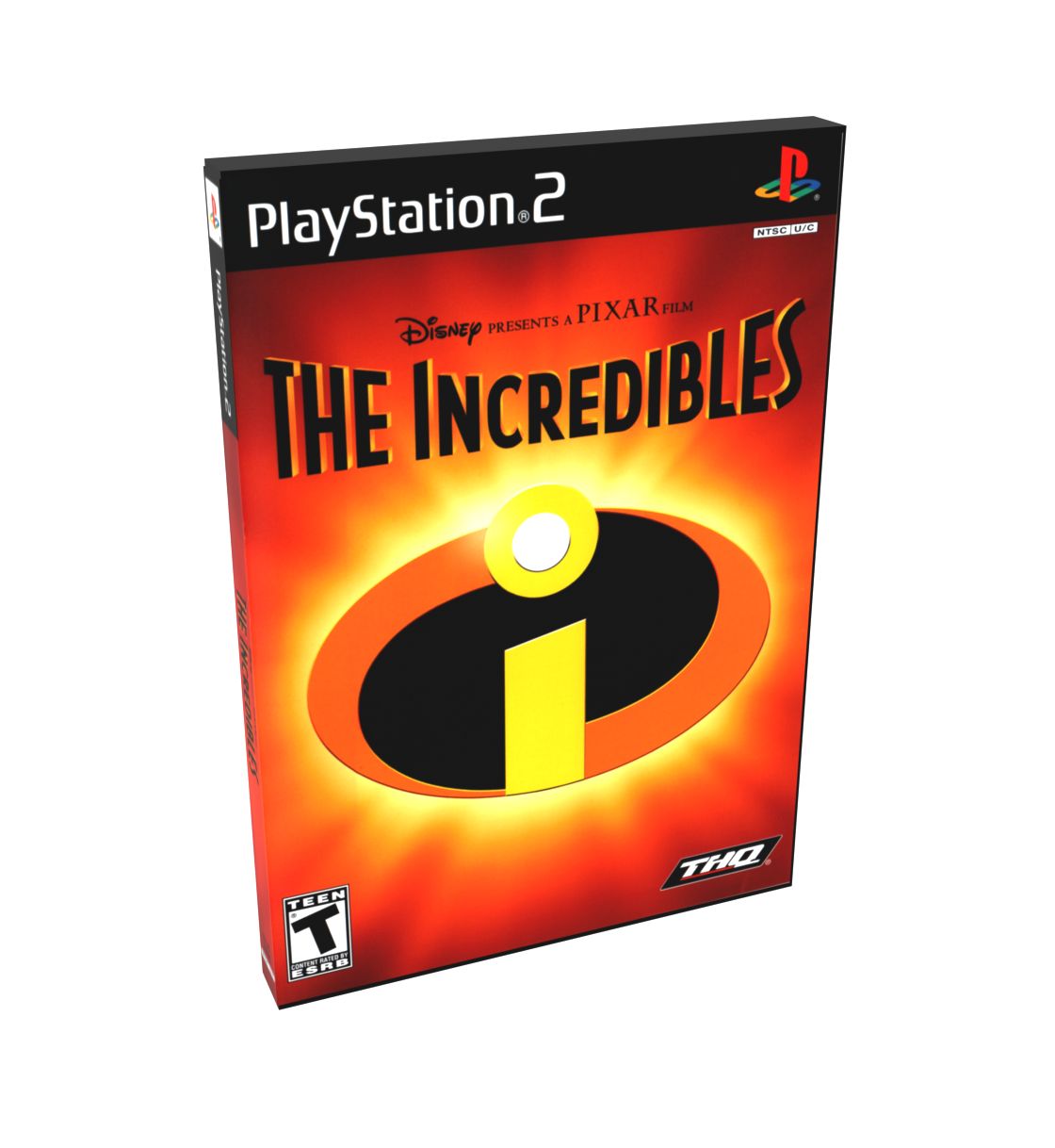Incredibles, The | NTSC | Playstation 2 | PS2 | En | Reproduction Case and Booklet - NO GAME