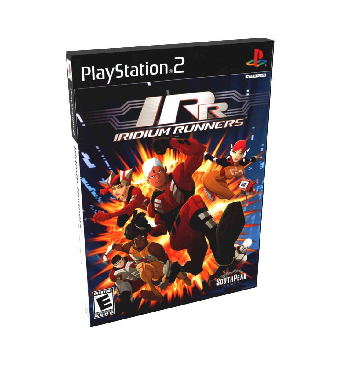 Iridium Runners | NTSC | Playstation 2 | PS2 | En | Reproduction Case and Booklet - NO GAME