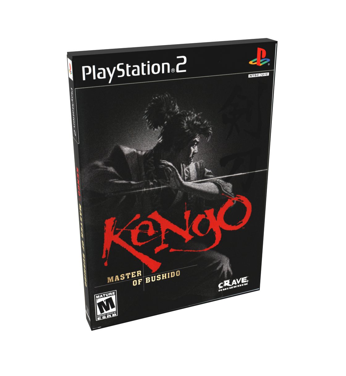 Kengo Master of Bushido | NTSC | Playstation 2 | PS2 | En | Reproduction Case and Booklet - NO GAME