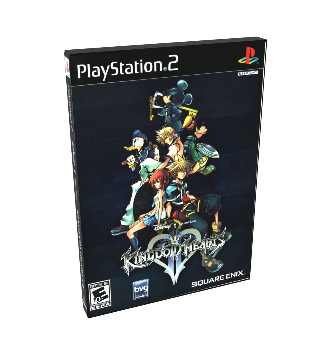 Kingdom Hearts II | NTSC | Playstation 2 | PS2 | En | Reproduction Case and Booklet - NO GAME