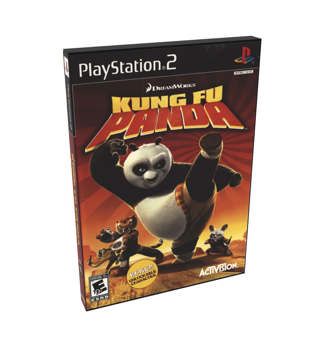 Kung Fu Panda (variant) | NTSC | Playstation 2 | PS2 | En | Reproduction Case and Booklet - NO GAME