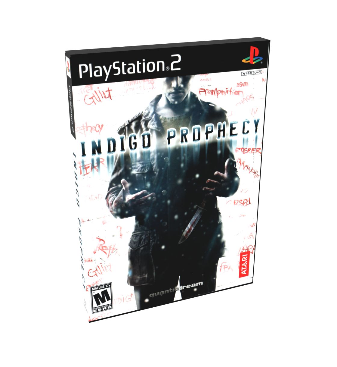 Indigo Prophecy | NTSC | Playstation 2 | PS2 | En | Reproduction Case and Booklet - NO GAME