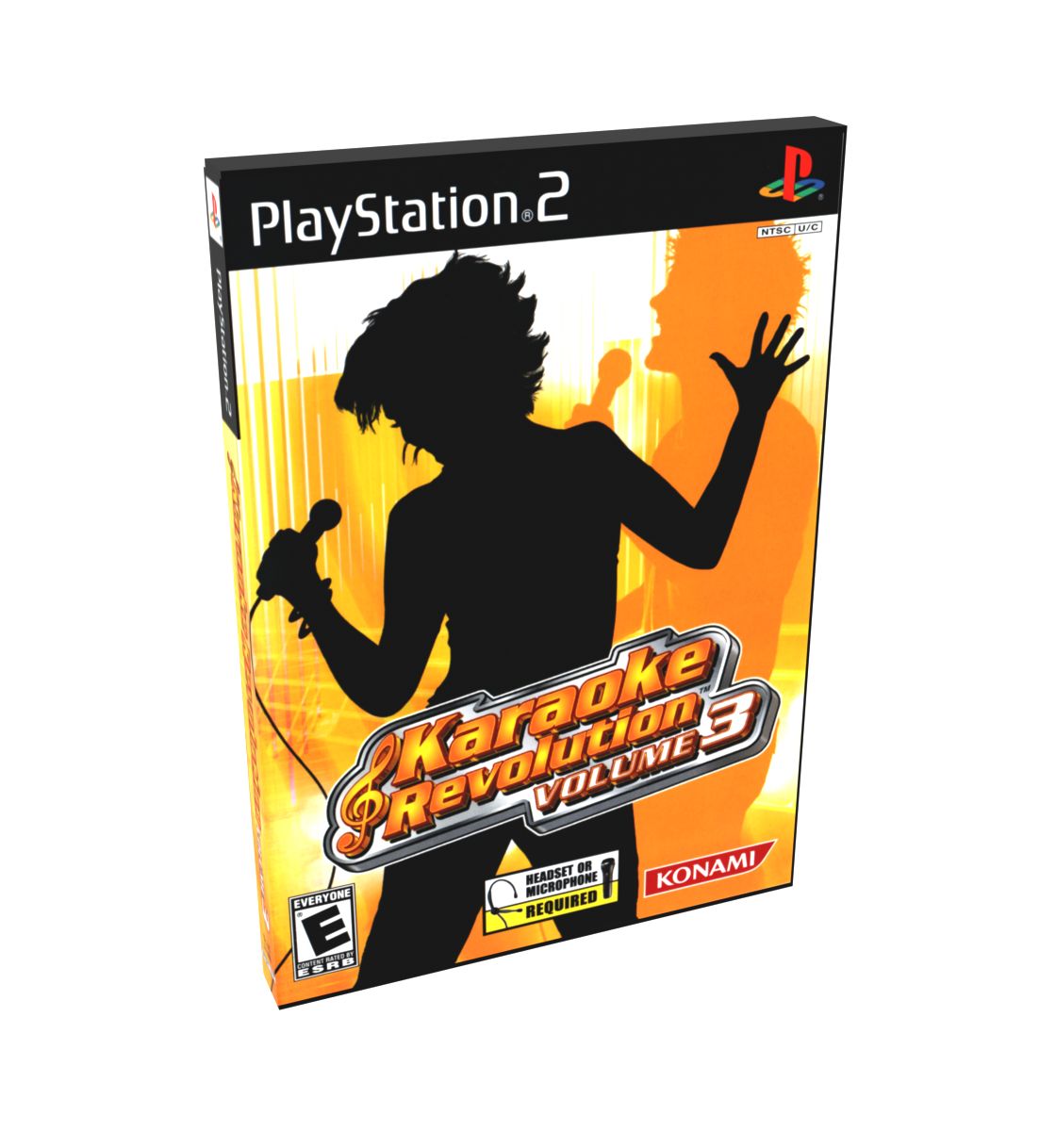Karaoke Revolution Volume 3 | NTSC | Playstation 2 | PS2 | En | Reproduction Case and Booklet - NO GAME