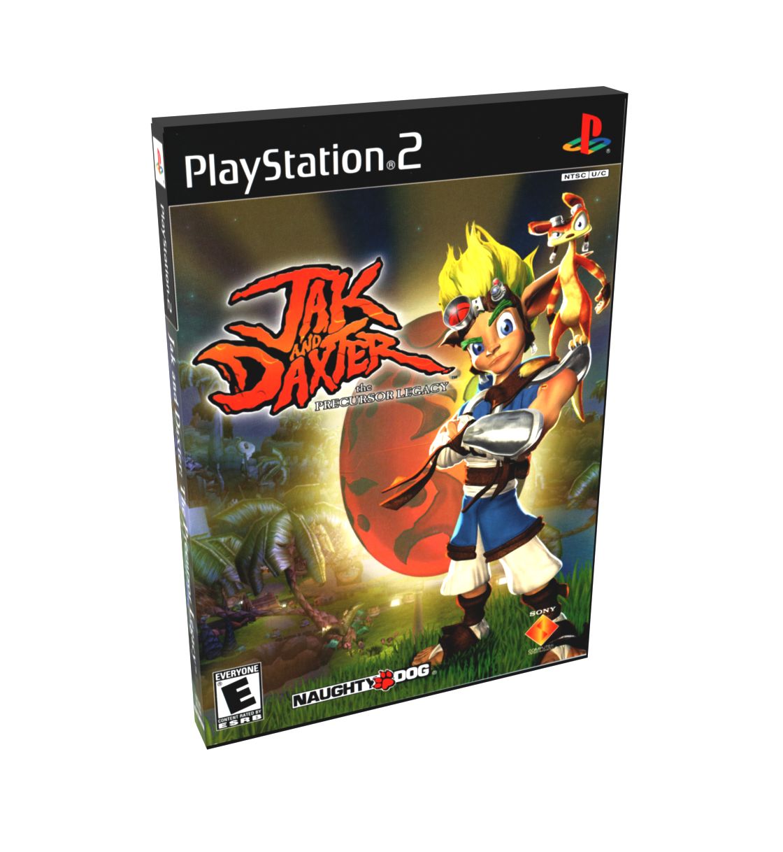 Jak and Daxter The Precursor Legacy | NTSC | Playstation 2 | PS2 | En | Reproduction Case and Booklet - NO GAME