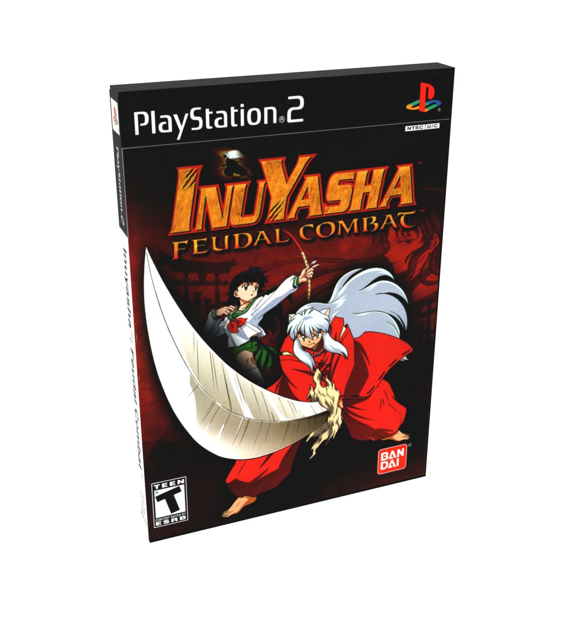 InuYasha Feudal Combat | NTSC | Playstation 2 | PS2 | En | Reproduction Case and Booklet - NO GAME
