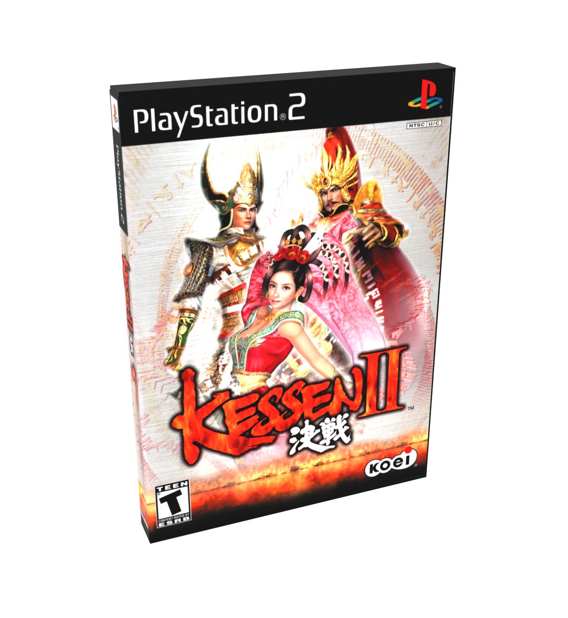 Kessen II | NTSC | Playstation 2 | PS2 | En | Reproduction Case and Booklet - NO GAME