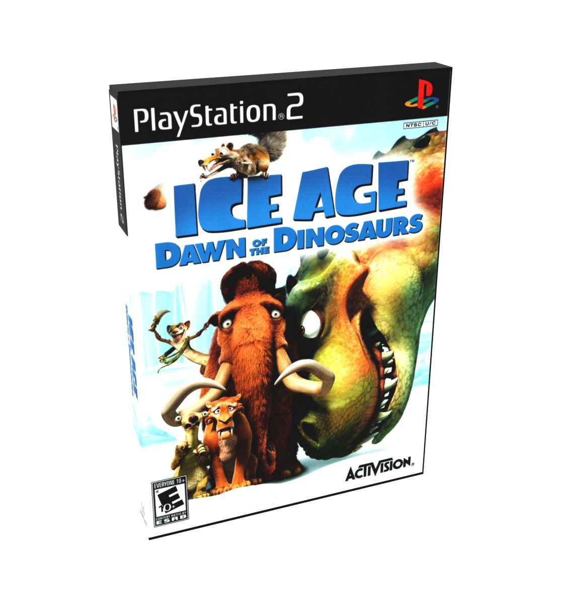 Ice Age Dawn of the Dinosaurs | NTSC | Playstation 2 | PS2 | En | Reproduction Case and Booklet - NO GAME