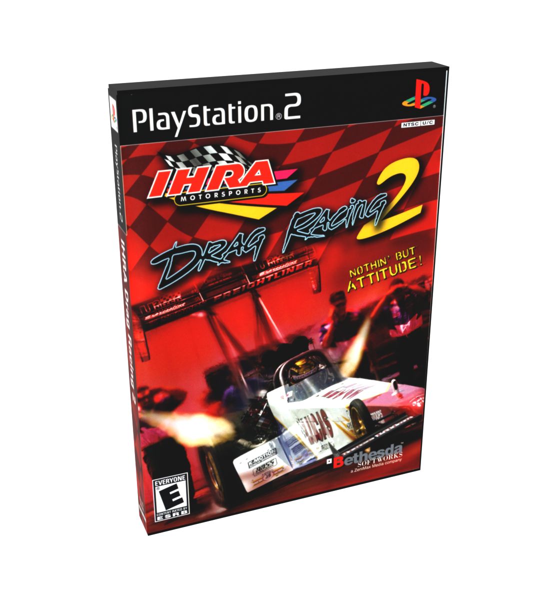 IHRA Drag Racing 2 | NTSC | Playstation 2 | PS2 | En | Reproduction Case and Booklet - NO GAME