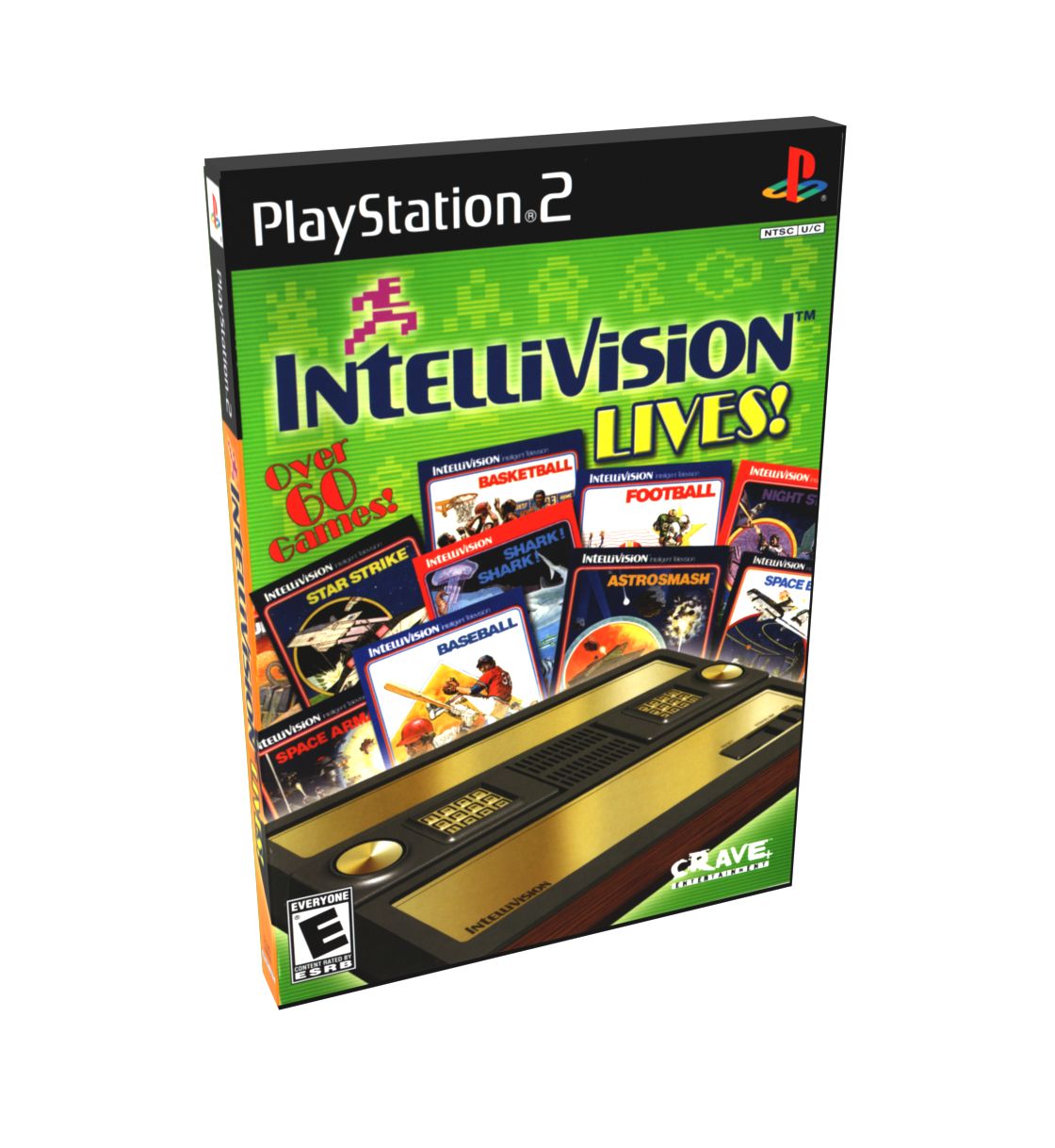 Intellivision Lives! | NTSC | Playstation 2 | PS2 | En | Reproduction Case and Booklet - NO GAME