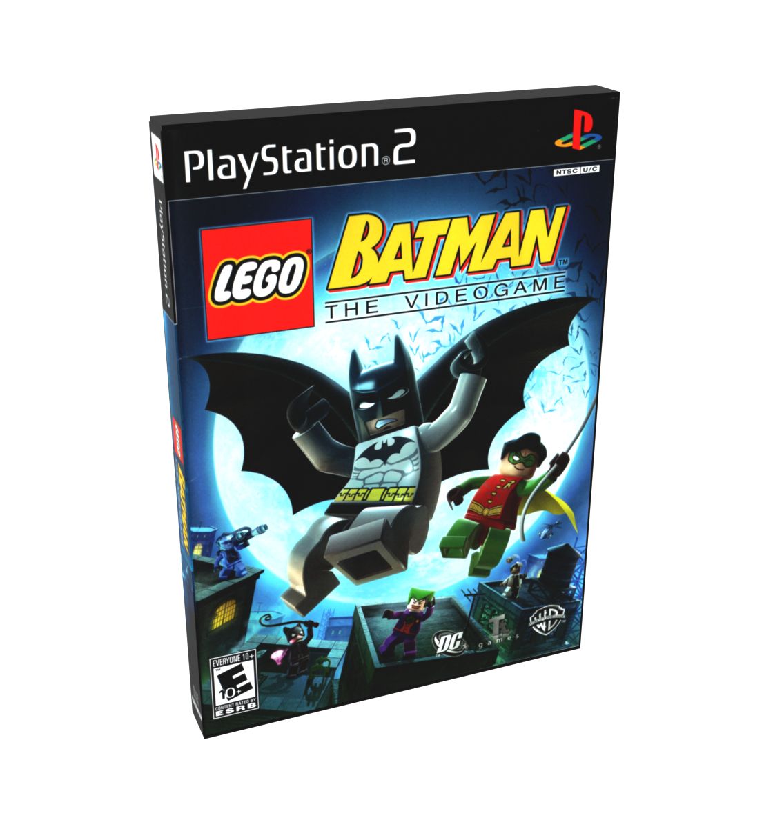 LEGO Batman The Video Game | NTSC | Playstation 2 | PS2 | En | Reproduction Case and Booklet - NO GAME
