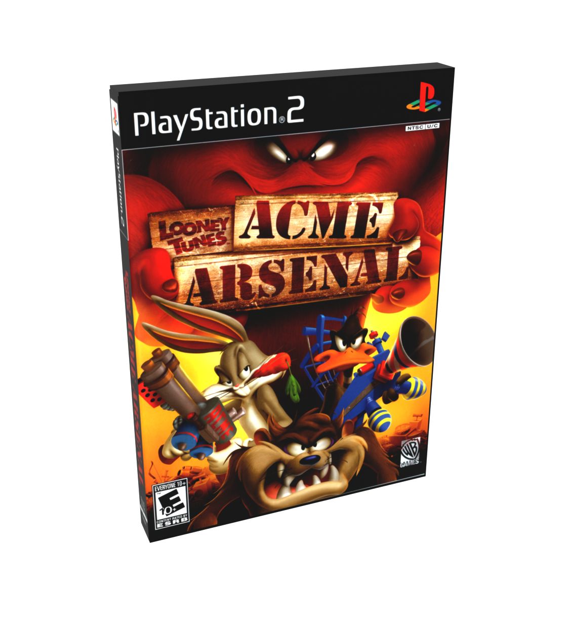 Looney Tunes Acme Arsenal | NTSC | Playstation 2 | PS2 | En | Reproduction Case and Booklet - NO GAME