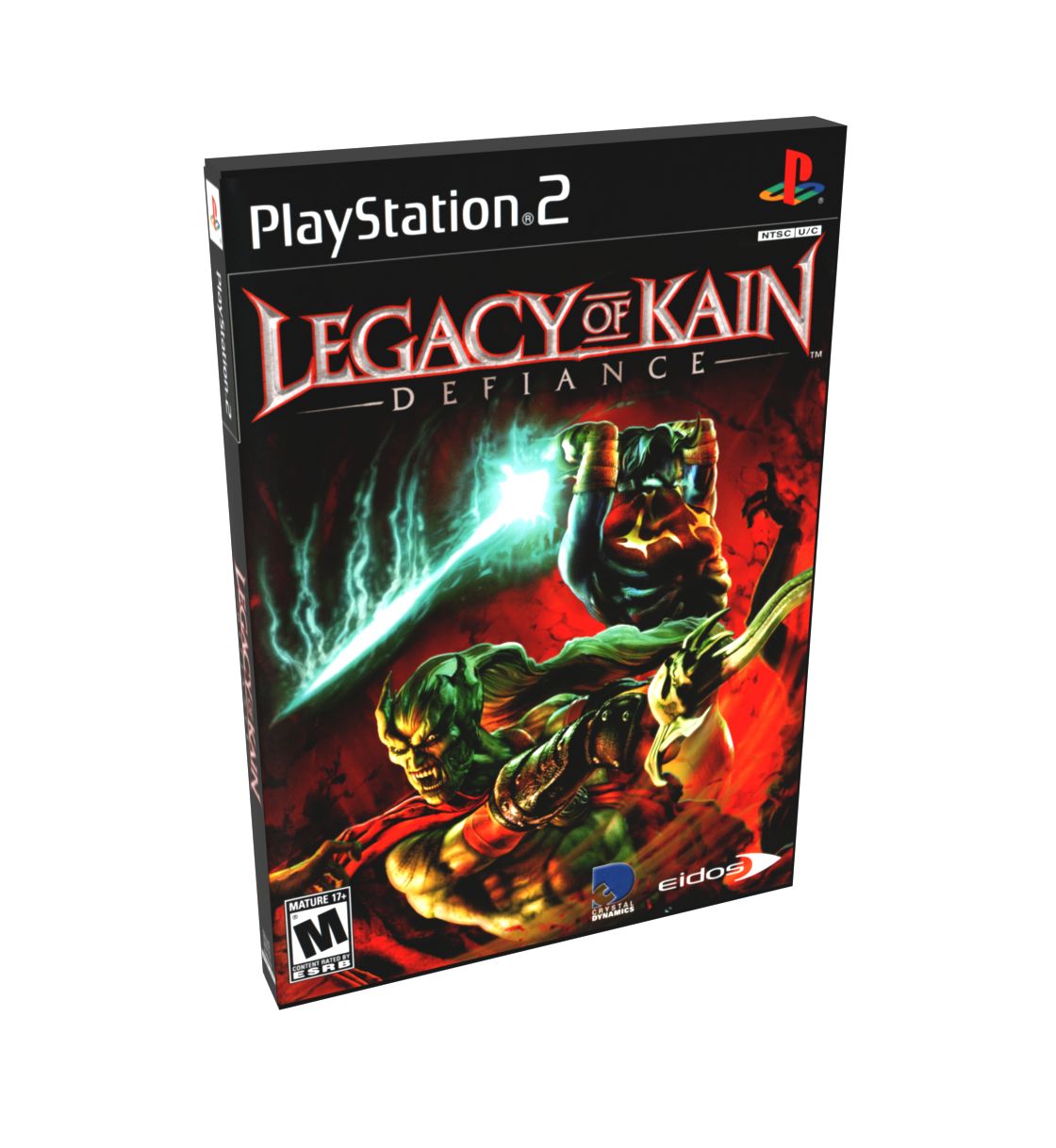 Legacy of Kain Defiance | NTSC | Playstation 2 | PS2 | En | Reproduction Case and Booklet - NO GAME