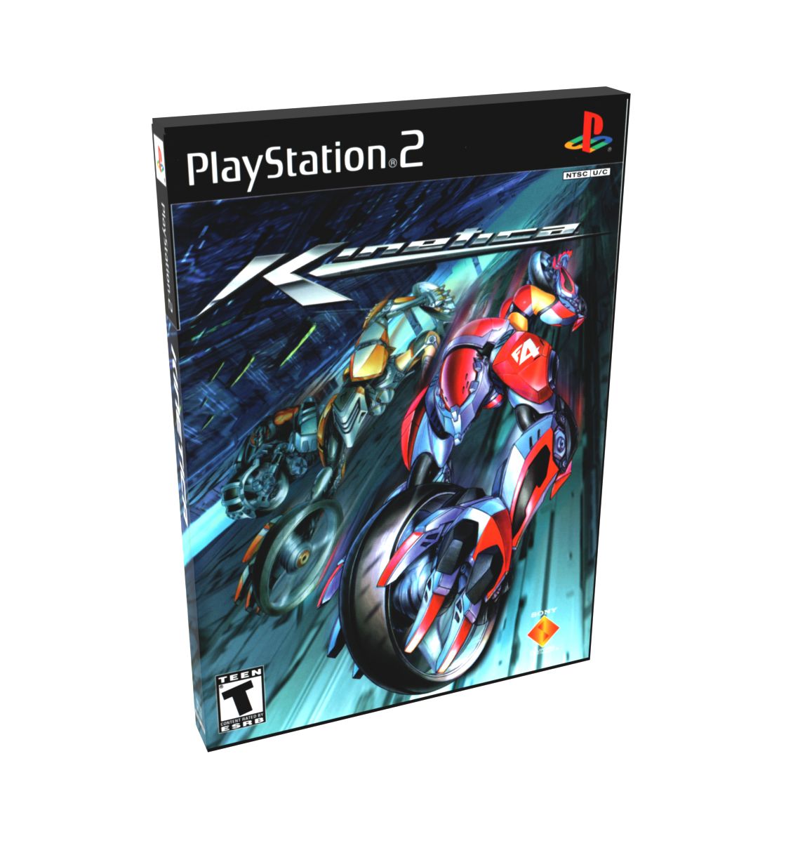 Kinetica | NTSC | Playstation 2 | PS2 | En | Reproduction Case and Booklet - NO GAME