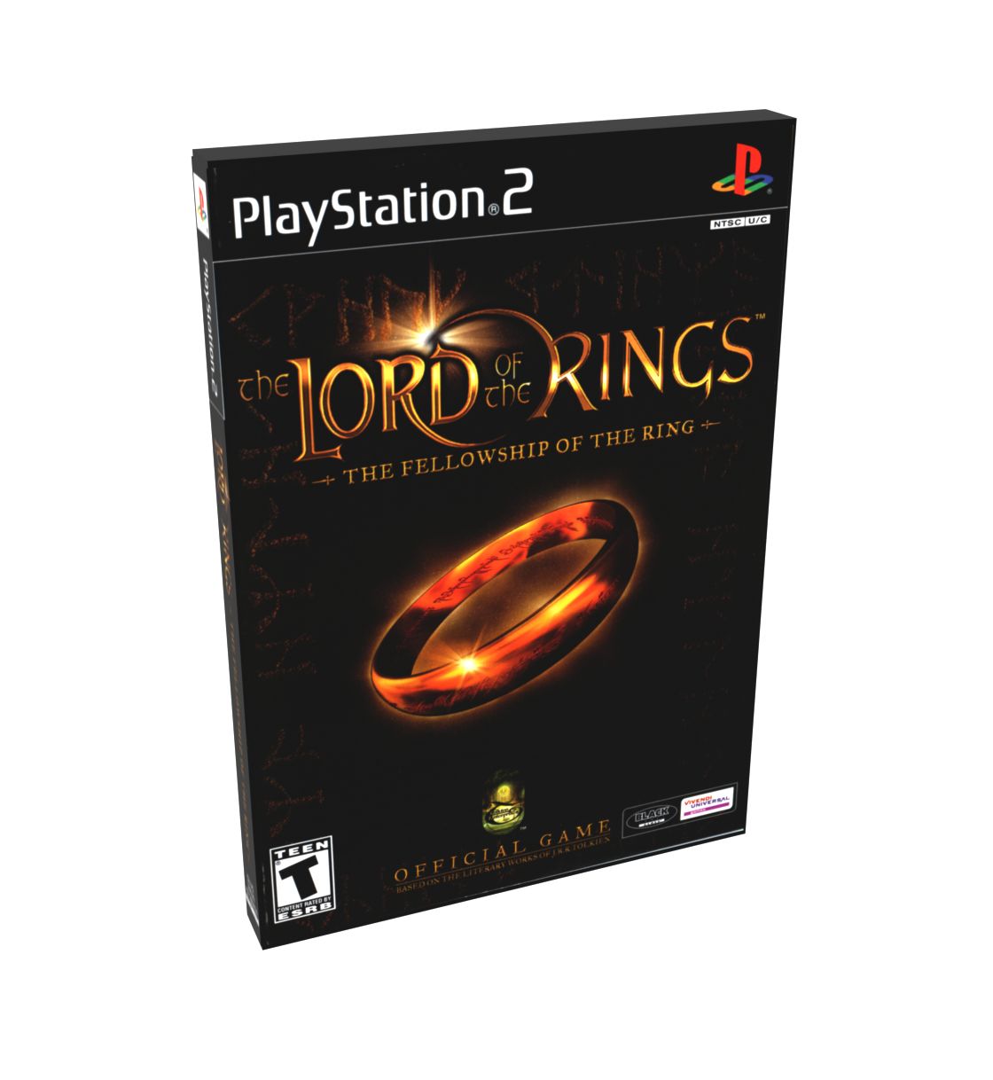 Lord of the Rings, The The Fellowship of the Ring (Trading Card) | NTSC | Playstation 2 | PS2 | En | Reproduction Case and Booklet - NO GAME